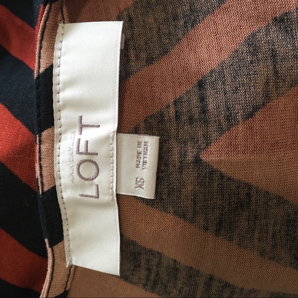 LOFT Colorblock Maxi Dress - Picture 7 of 8